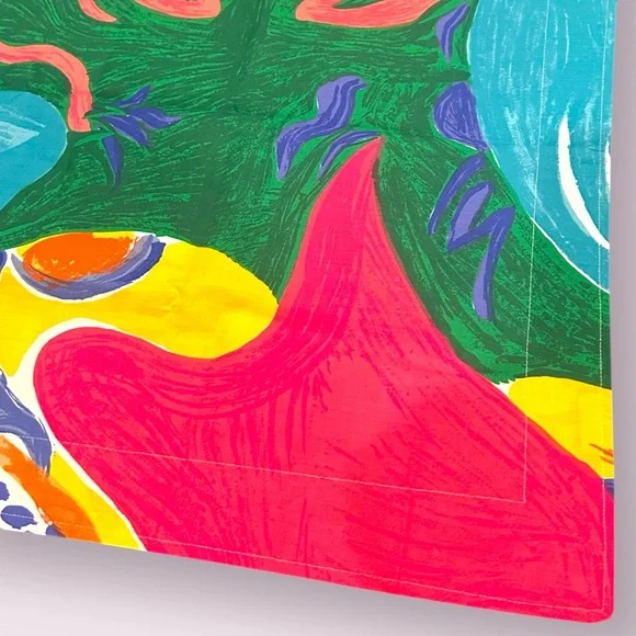 Vintage Ralph Lauren Set Of Two Pillowcases Costa Paradiso Tropical - Picture 6 of 10